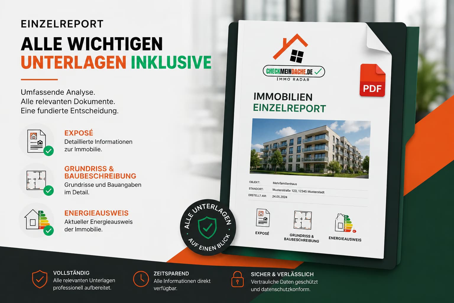 Hauskauf sicher vorbereiten mit CheckMeinDach